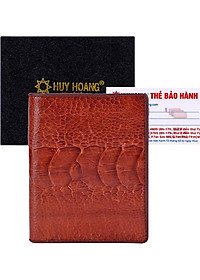 Ví Nam Huy Hoàng HT2412 (10 x 12.5 cm) - Vàng Bò