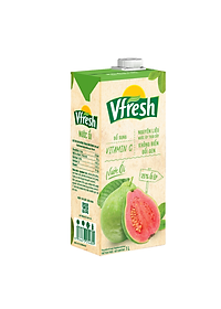 COMBO 4 HỘP NƯỚC VFRESH ỔI ÉP - HỘP GIẤY 1L