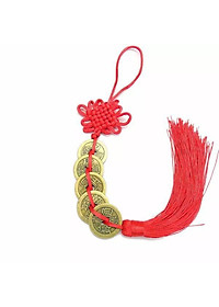 Dây đồng xu ngũ đế, Chuỗi đồng tiền may mắn, Tiền xu Ngũ Đế (xâu 5 đồng xu)