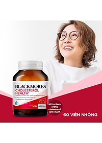 Viên Uống Hỗ Trợ Giảm Cholesterol Ngăn Ngừa Bệnh Tim Mạch Blackmores Cholesterol Health Lọ 60 Viên