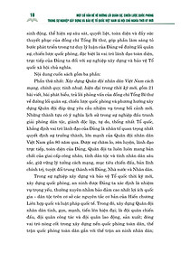 Một số vấn đề về đường lối quân sự, chiến lược quốc phòng trong sự nghiệp xây dựng và bảo vệ tổ quốc Việt Nam thời kỳ mới