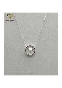 Dây chuyền bạc Ý 925 Huệ Ngân - Đôi tình nhân PP1325