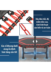 BG Sàn nhún 50 INCH Đệm bật nhún cao cấp có tay cầm Trampoline dành cho mọi lứa tuổi (hàng nhập khẩu)