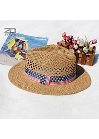 Mũ Rơm, Nón Phớt Cói Rộng Vành Nam Nữ Cao Cấp MP047