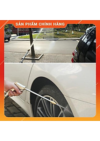 Vòi Xịt Rửa Xe️ Bộ dây vòi xịt nước rửa xe, tưới cây , tăng áp 3 lần, loại 15m 206701-2 đầu đồng, cút đồng