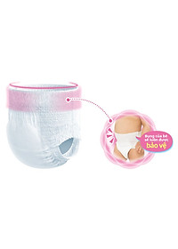 Combo 2 Gói Tã Quần Cao Cấp Moony Nhật Bản Bé Gái XL38 (38 Miếng)