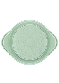 [Dùng Mọi Loại Bếp]Bộ 2 nồi và 1 quánh đúc đáy từ men chống dính ceramic  Greencook màu xanh ngọc và màu hồng ( chọn phân loại) gồm quánh size 18cm, nồi 20 và 24cm- hàng chính hãng