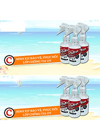 Bình xịt làm bóng lốp xe chống tia UV Ichinen Nhật Bản 100ml