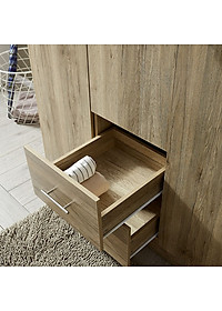 Tủ quần áo hiện đại sang trọng bằng gỗ công nghiệp SMLIFE Cepham