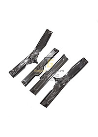 Bộ Ốp bậc cửa, Nẹp bước chân dành cho Honda City 2015-2021 vân Carbon