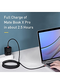 Dây cáp sạc nhanh 100W chuẩn PD 2.0 Type C to type-c QC 3.0 hiệu Baseus Cafule type c to Type C cho iPad Pro 2018 / 2020 / Samsung / Huawei / Xiaomi / Tablet / Macbook / Laptop Type C - Hàng nhập khẩu