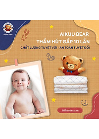 [Bịch] Tã Bỉm AIKUU BEAR Dán/Quần đủ size S56,M50,L48,XL46,XXL44,XXXL42 Chính Hãng