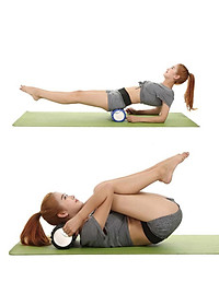 Con lăn Yoga Massage Foarm Roller, ống trụ lăn xốp thể thao giãn cơ có gai roam rollet cao cấp, ống lăn giãn cơ - Chính hãng DoDoDios