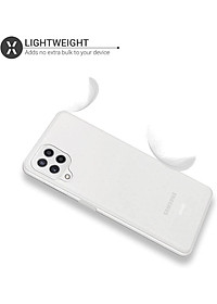 Ốp lưng silicon dẻo trong suốt mỏng 0.6mm cho Samsung Galaxy A22 4G / M22 / M32 hiệu Ultra Thin độ trong tuyệt đối chống trầy xước - Hàng nhập khẩu