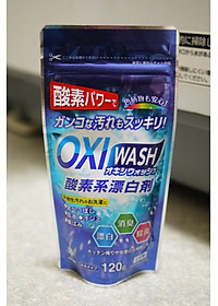 Set 02 Túi/Hộp bột giặt tẩy đa năng Oxy Wash - Nhập khẩu Nhật Bản