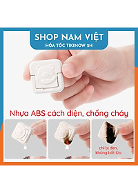 Set 10 Bịt Ổ Điện Chống Giật, Miếng Chặn Ổ Điện Chống Cháy Bảo Vệ An Toàn Cho Bé - Chính Hãng NAVIVU