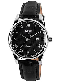 Đồng Hồ Cặp Đôi Dây Da SKMEI 9058 - DHA278