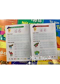 COMBO TÔ CHỮ CHUẨN BỊ CHO BÉ VÀO LỚP 1 (8 cuốn) -NXB Hà Nội