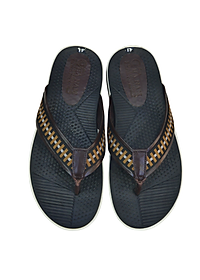 Dép Nam Xỏ Ngón HÀ NAM Da Bò Thật Cao Cấp DNA2090