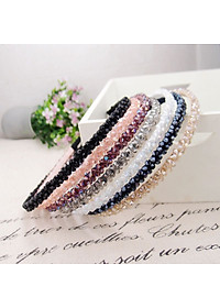 Cài tóc pha lê kim cương sang trọng - bờm tóc pha lê - quà tặng cho bạn gái