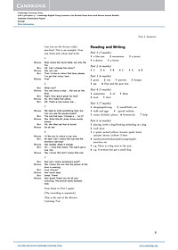 Cambridge English Young Learners 2 for Revised Exam from 2018 Movers Answer Booklet: Authentic Examination Papers