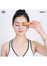 COMBO 2 Cây Cạo Gió (MH874) Day ấn huyệt bằng gỗ thơm - Giúp đả thông kinh mạch và lưu thông khí huyết