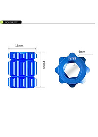 Dụng Cụ Tháo Trục Giò Xe Đạp Bằng Hợp Kim Nhôm (Cho Lục Giác Size 6mm) Mai Lee 