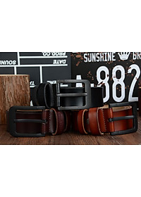 Thắt Lưng Da Bò Chính hãng COWATHER XF010 Nâu