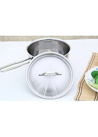 Bộ Nồi Inox 3 Đáy Gồm 3 Nồi 1 Chảo 1 Xửng Fivestar FS08CG1 - Hàng Chính Hãng