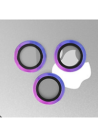 Kính Cường Lực cho Camera Lens MIPOW KINGBULL ALUMIUM Trong Suốt Viền Màu Dành Cho iPhone 13 Pro Max / 13 Pro_ Hàng Chính Hãng