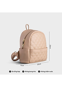 Balo Yuumy ( Thời trang nữ đi chơi cỡ trung - Balo da Seasand YBA50 )