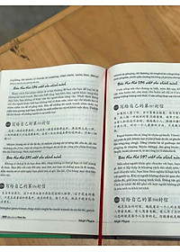 Combo 2 sách Phân tích đáp án các bài luyện dịch Tiếng Trung và 999 bức thư viết cho chính mình song ngữ Trung việt có phiên âm+DVD tài liệu