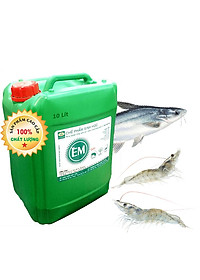 Chế phẩm sinh học EM gốc (EM1). Men vi sinh Đại Học Nông Nghiệp 1 Hà Nội. Chứa hàng tỷ bào tử hữu hiệu. Từ 1 lít EM gốc sản xuất ra 40 lít EM thứ cấp. Can 10 lít. HSD: 2 năm