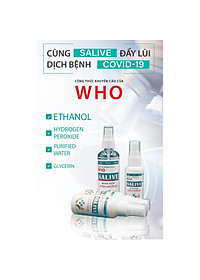Dung dịch sát khuẩn tay khô SALIVE 