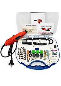 Bộ máy khoan mài mini - máy khoan mài điêu khắc cầm tay đa năng