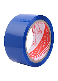 Lốc 6 Cuộn Băng Keo Full Màu (80 yard x 5cm) - Xanh Dương