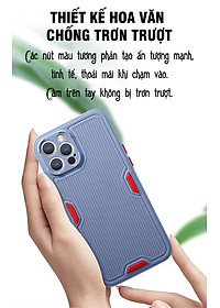 Ốp lưng chống sốc phong cách mới dành cho iPhone 11 / 12 / 11 Pro / 12 Pro / 11 Pro Max / 12 Pro Max - Hàng chính hãng