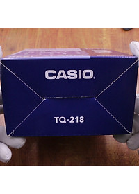 Đồng Hồ Để Bàn Casio TQ-218-2DF Báo Thức - Cỡ To - Kích Thước Vỏ  ( 9 ×10.7 × 6 cm )