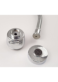 Vòi rửa chén lạnh cần lò xo Đồng mạ Chrome Eurolife EL-RC01 (Trắng bạc)