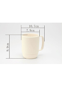 Combo Cốc nhựa uống nước Inomata cao cấp - Nâu nội địa Nhật Bản