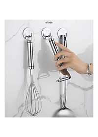 Móc Dán Tường INOX 304 Treo Đồ nặng, Treo Thớt, Nồi Niêu Treo Đồ Đa Năng [CHỐNG NƯỚC, CHỐNG RỈ] Dán Mọi Bề Mặt