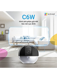Camera IP Wifi EZVIZ - C6W độ phân giải 4K quay quét thông minh hàng chính hãng Nhà An Toàn