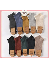 Combo 10 Đôi Tất Nam/Nữ Cổ Ngắn Hàng Loại 1 Co Giãn Tốt,Thấm Hút Mồ Hôi.Khử Mùi ,Kháng Khuẩn