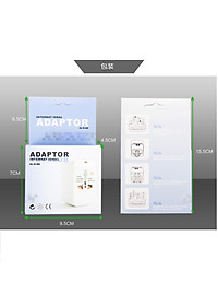 Ổ cắm đa năng du lịch Adapter
