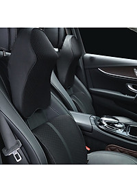 Combo 2 gối tựa cổ cao su non trên ô tô