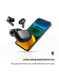 Tai Nghe TWS Havit TW967 BT 5.0, Thiết Kế Công Thái Học, Driver 10mm, Nghe Nhạc Đến 5H - Hàng Chính Hãng
