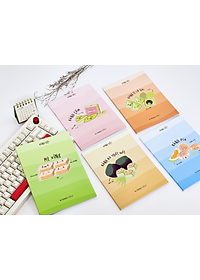 Tập Học Sinh Bánh Việt - Miền Nam - 4 Ô Ly - 96 Trang 80gsm - The Sun 03 - Bánh Ít Lá Gai