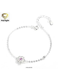 Lắc tay bạc 925 Huệ Ngân - Hoa anh đào RYB140090