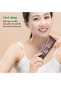 Sữa rửa mặt hữu cơ dưỡng ẩm da mịn màng, sạch mụn, trắng da Wonmon 70g