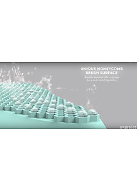 Máy rửa mặt USA Silicone kháng khuẩn công nghệ siêu âm, hút chân không HoMedics nhập khẩu USA